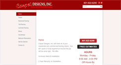 Desktop Screenshot of carpetdesignsms.net